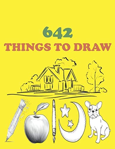 Image of 642 Things to draw: Awesome Inspirational Sketchbook to Entertain and Provoke Your Imagination draw & Drawing Books, Art Journals , Art Notebook , Gifts for Artist, Doodle Books