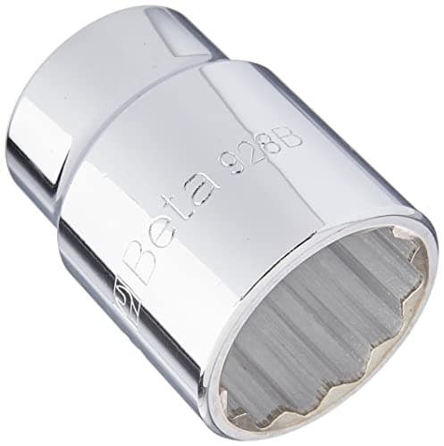 Image of Beta 9280138 Model 928 B38 Bi-hex Hand Sockets, 3/4 Drive, 38mm