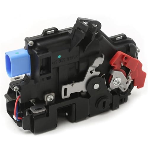 Image of YVDYDVY 3D1837015 Front Left Rear Left Door Lock Actuator Set Compatible with VW Golf Jetta Phaeton Touareg Caddy Porsche Cyaenne Seat Skoda (Rear Right of