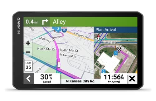 Image of Garmin Dezl LGV 710 HGV Truck Sat Nav GPS 7 Inch Display with Full UK & Europe Mapping & Traffic