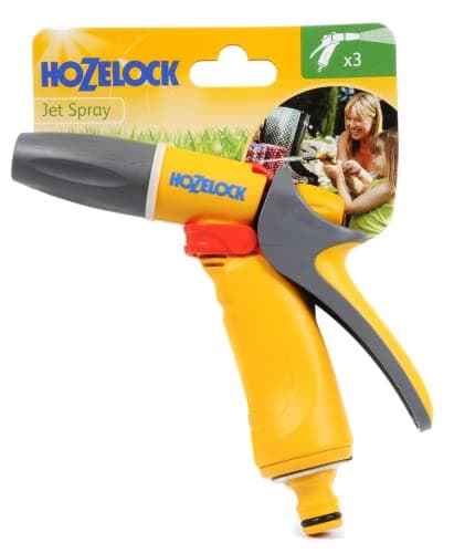 Image of Hozelock 2674 Jet Gun 6002 Right 22 x 16 x 16 cm Yellow/Grey