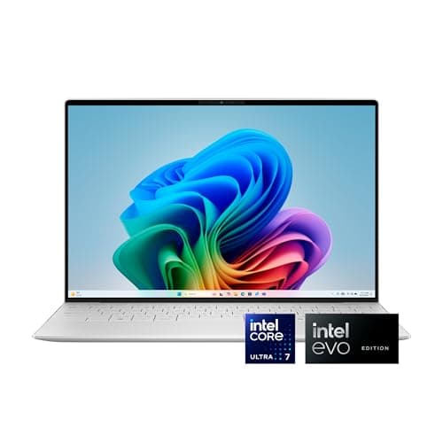 Image of Dell XPS 13 (9350) Laptop Copilot+ PC 13.4'' FHD+ 120Hz, Intel Core Ultra 7 Series 2 - Intel Evo Edition, Intel ARC Graphics, 32GB RAM, 1TB SSD, Windows 11 Home, UK Qwerty Backlit Keyboard, Platinum