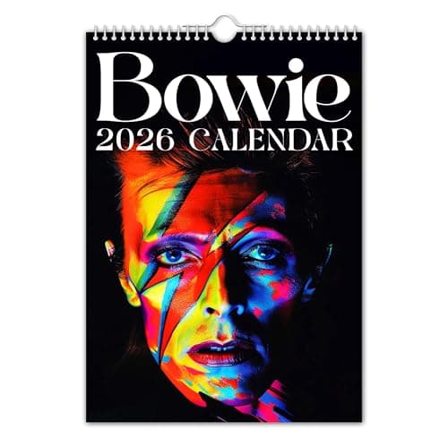 Image of The Calendar King // David Bowie - ART - A4 Size 2026 Wall Calendar