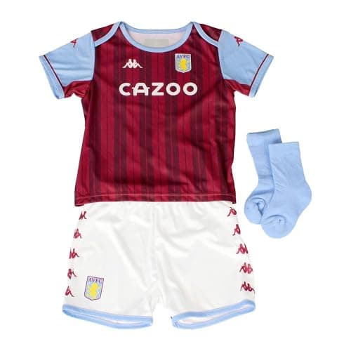 Image of Kappa Aston Villa Kit Domicile Rouge Bébé 2021/2022