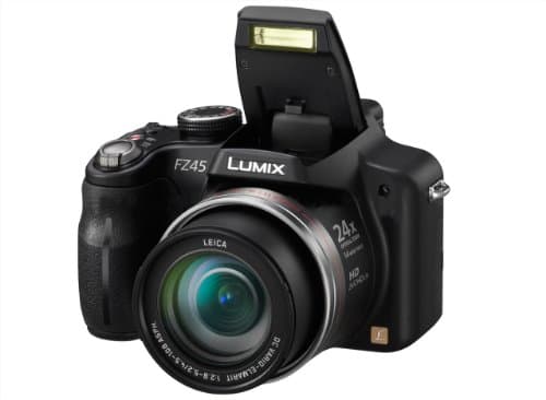 Image of Panasonic Lumix DMC-FZ45 Digital Bridge Camera 14 Megapixels Black (Renewed)