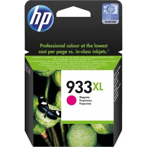 Image of HP 933XL High Yield Magenta Ink Cartridge - CN055AE