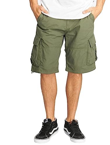 Image of Vintage Industries - Terrance Short Kurze Hose Olive Drap Größe XS
