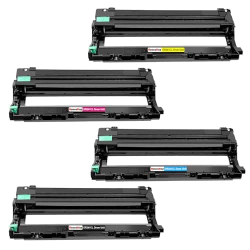 Image of HenceBuy DR241CL Drum Unit Compatible for Brother DR-241CL DR241 for Brother DCP-9020CDW DCP-9015CDW HL-3140CW HL-3150CDW HL-3170CDW MFC-9330CDW MFC-9340CDW MFC-9140CDN (Black Cyan Magenta Yellow)