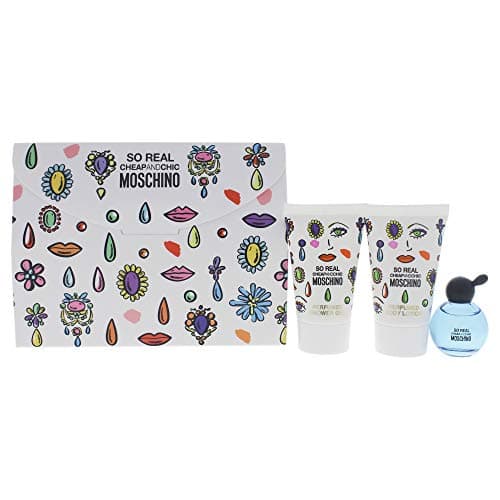 Image of MOSCHINO Women's Cheap And Chic So Real Moschino - 3 Pc Gift Set 4.9Ml Edt Splash, 2X25 Ml Shower Gel Body Lotion 3 pc gift set
