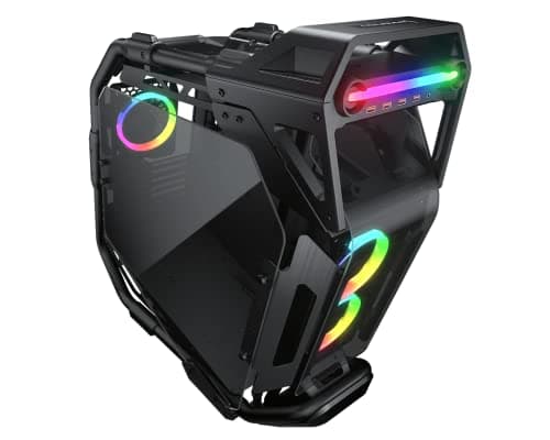 Image of Cougar Cratus Open Framed Termpered Glass E-ATX/ATX RGB Mid Tower Case