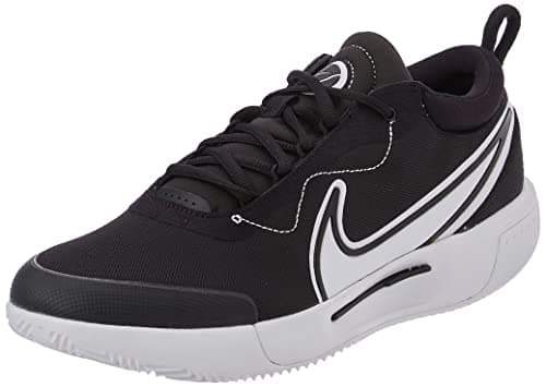 Image of NIKE Nikecourt Zoom PRO Men's Trainers, Black White, 11.5 UK