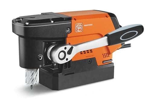 Image of Fein KBC Magforce Compact Magnetic Core Drill (Compact Form, 1200 W, No-Load Rotation Speed 130-660 RPM, Core Drill with Accessories) 72732362000