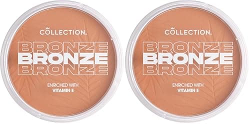 Image of Collection Cosmetics Bronze Glow, Highly Pigmented Bronzer, 15g, Shimmering Light, Packaging may vary (Pack of 2)