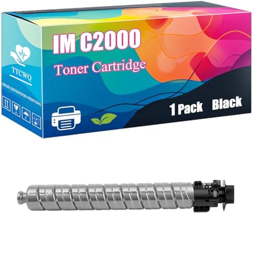 Image of IM C2000 Toner Cartridge Compatible with Ricoh IM C2000 IM C2500 Printers, High-Yield Ideal for High-Volume Printing (Black)