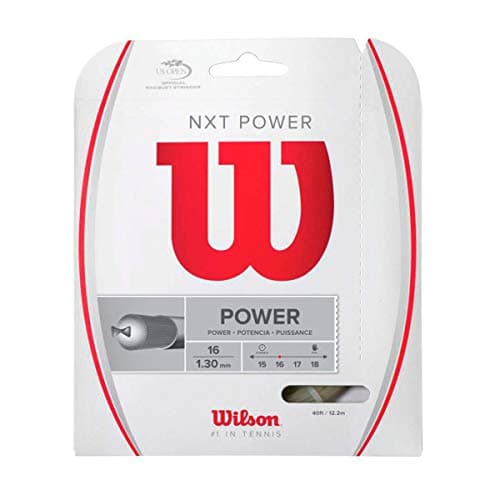 Image of Wilson Unisex's Tennis Racket NXT Power String-Transparent/Natura