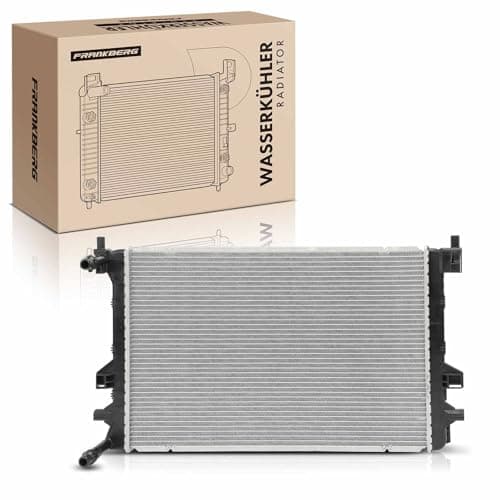 Image of Frankberg Engine Radiator Manual Transmission Compatible with Golf Alltrack BA5 BV5 1.6L 2014-2018 Pas.sat 3G2 CB2 1.4L 2014-2023 A3 8V1 8VK 1.0L 2012-2020 Replace# 5Q0121251ED