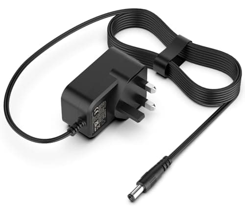 Image of 12V 3A Power Supply Adapter (36W Max), UK Plug AC/DC Mains Charger, 5.5 x 2.5mm DC Tip, 1.8m Cable for CCTV Security Camera, LED Strip Lights, Router, LCD Monitor