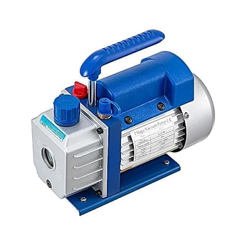 Image of ZKLGS Vacuum Pump, 2.5CFM Refrigerant Vacuum Pump 1 Stage 1-4HP HVAC Vacuum Pump For Household Air Conditioning Automobile Maintenance