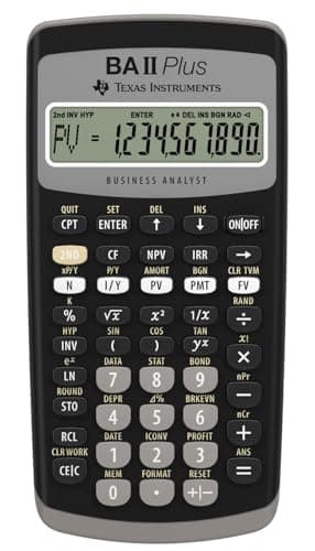 Image of Texas Instruments BA II Plus Professional Advanced Financial Calculator by Texas Instruments