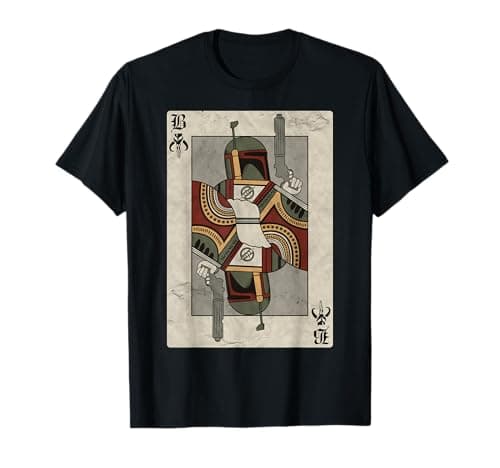 Image of Star Wars Boba Fett Mandalorian Card T-Shirt