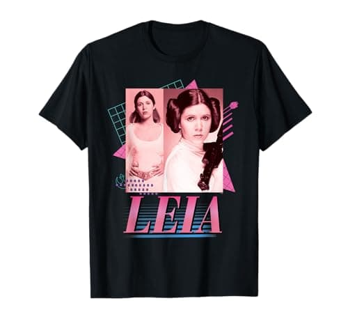 Image of Star Wars Retro ’90s Couples Matching Princess Leia T-Shirt