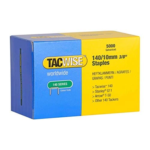 Image of Tacwise 0342 140 Galvanised Staples 10mm (Pack 5000)