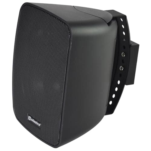 Image of Adastra | BG Series Outdoor & Indoor 100V Weatherproof Wall Mountable Speaker | Full-Range Audio Speaker with Adjustable Mounting Bracket | IP54 Rating, 6.5" Driver, black