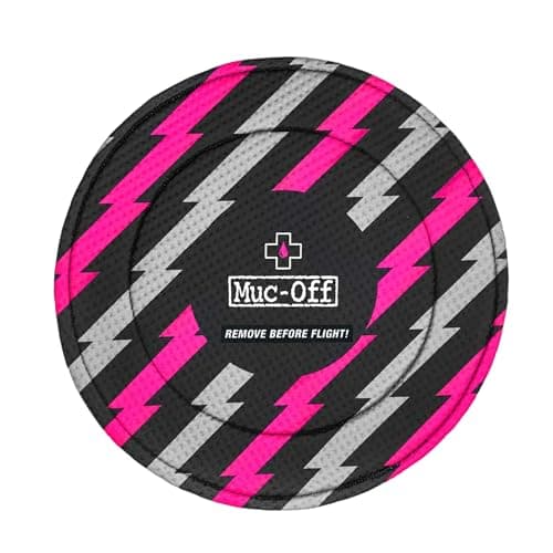 Image of Muc-Off Disc Brake Cover - Washable Neoprene Brake Shield for Mountain Bike and Road Rotors - Protects Against Overspray and Damage - Bolt, 1 Pair