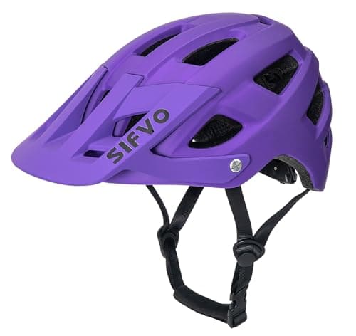 Image of SIFVO Bike Helmet for Men and Women, Cycling Helmet With Visor, Allround MTB and Road Bicycle Helmet, Lightweight & Breathable 【M/L】