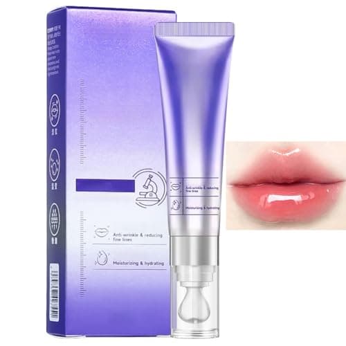 Image of Lip Plumper Set with Plumping&Anti-Wrinkle Hydrating Lip Serum,Korean Lip Wrinkle Treatment for Full Plump Lips,Moisturizing Lip Plumping Serum to Remove Dark Color,Long-Lasting Care for Women(Pink)