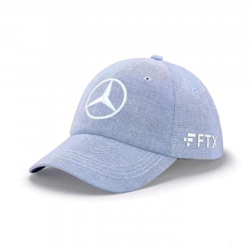 Image of Fuel For Fans Mercedes AMG Petronas - George Russell 2022 British GP Cap - Blue - One Size