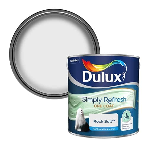 Image of Dulux Simply Refresh Matt Emulsion Paint - Rock Salt - 2.5L 5382892