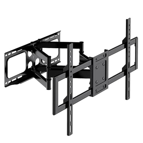 Image of Futura TV Wall Bracket for 32-80 Inch TVs, Universal TV Bracket & TV Wall Mount with Tilt, Swivel & Rotation, Fits Flat & Curved LED LCD Screens, VESA 200x200mm to 600x400mm, 70kg Max Load