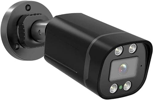 Image of Hiseeu HD 5MP Analog/AHD/CVI/XVI 2560 TVL Wired Security Camera Outdoor for 5MP Analog Surveillance Dvr Kits, IP 66 Waterproof, Clear Night Vision up to 60ft, Remote Access