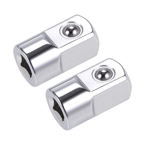 Image of sourcing map 2 Pcs 1/4 Inch Drive (F) x 1/2 Inch (M) Socket Adapter, Female to Male