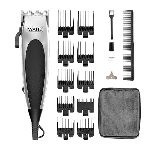 Image of WAHL Vogue Corded Hair Clipper for Men, Home Hair Cutting, Male Grooming Kit, Mains Powered Clipping, Precision Cutting Blades, Black