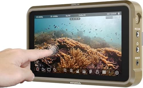 Image of Atomos Ninja 5.2" HDR Camera Recording Monitor Touchscreen Durable Record up to 4Kp60 in Apple ProRes
