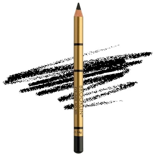 Image of IMPALA | Waterproof Brooklin Eyeliner Eyeliner Color 301 Black Waterproof Pencil 301 Black | EYELINER WATERPROOF | Eye eyeliner with creamy and soft texture | Easy application | Long duration