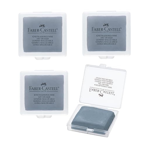 Image of Art Eraser Faber Castell for Artists, Grey, Pack of 4