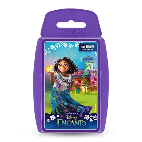 Image of Top Trumps Disney’s Encanto Specials Card Game, play with 30 of your favourite moments with the Madrigal family, Casita Star, Antonio, Bruno and Luisa, educational gift and toy for ages 8 plus