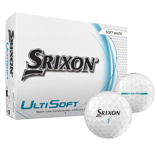 Image of Srixon UltiSoft 5 – Ultra Soft Golf Ball | Low Compression for Unmatched Feel | Maximum Distance & Enhanced Control | FastLayer Core | Advanced Aerodynamics | Available in White