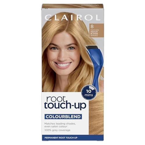 Image of Clairol Root Touch-Up Permanent Hair Dye, 8 Medium Blonde