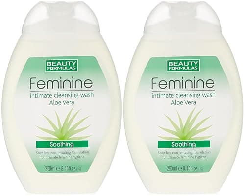 Image of Intimate Cleansing Wash – Soap-Free, pH-Balanced Daily Feminine Hygiene Formula – Available in Aloe Vera or Original, Single or Pack of 2 (2 aloe vera)