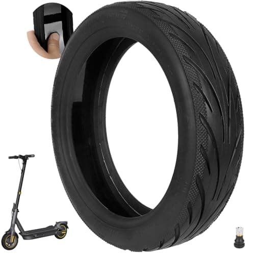 Image of VOLOHAS 60/65-6.9 Tubeless Tyre with Valve for Ninebot Max G2/G2 D/G2 E/G65 Front/Rear Scooter 10 Inch Replacement Wheels Highly Elastic Replacement Tyres with Live Adhesive Repairable Puncture Proof
