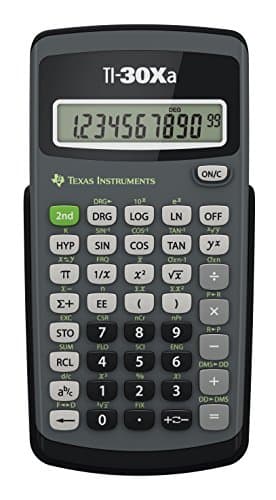 Image of Texas Instruments TI-30XA Student Scientific Calculator (Föur Rask)