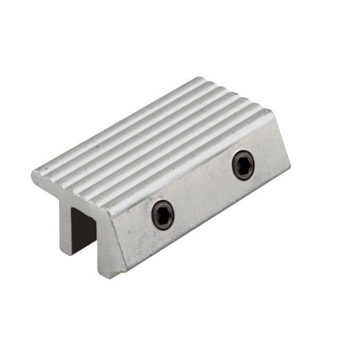 Image of Defender Security U 9815 Sliding Door Lock, Tamper Resistant, Aluminum Finish, (Single Pack)