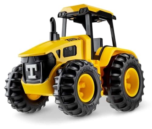 Image of Basic Fun Tonka Steel Classics |Tractor | Farm Tractor Toy, Farm Vehicle Play for Boys Girls, Children & Toddlers, Cold-rolled Steel Durable Toy 06222