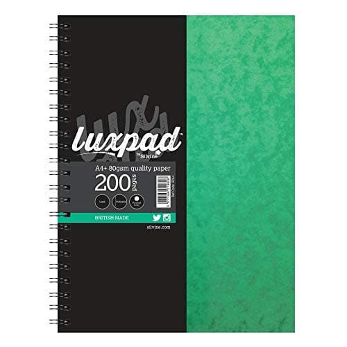 Image of Silvine A4 Wirebound Feint Ruled Notebook (96 Leaf), Pack of 6