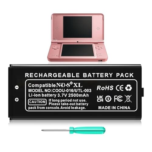 Image of UTL-003 Battery, Lithium-ion battery tool kit compatible with Nintendo DSi XL/DSi LL/DS XL game console