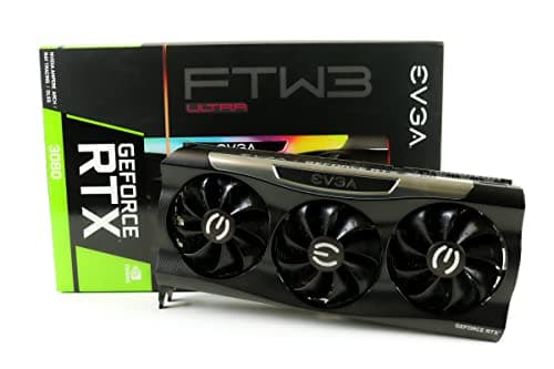 Image of EVGA GeForce RTX 3080 FTW3 Ultra Gaming, 10G-P5-3897-KL, 10GB GDDR6X, iCX3 Technology, ARGB LED, Metal Backplate, LHR (Renewed)